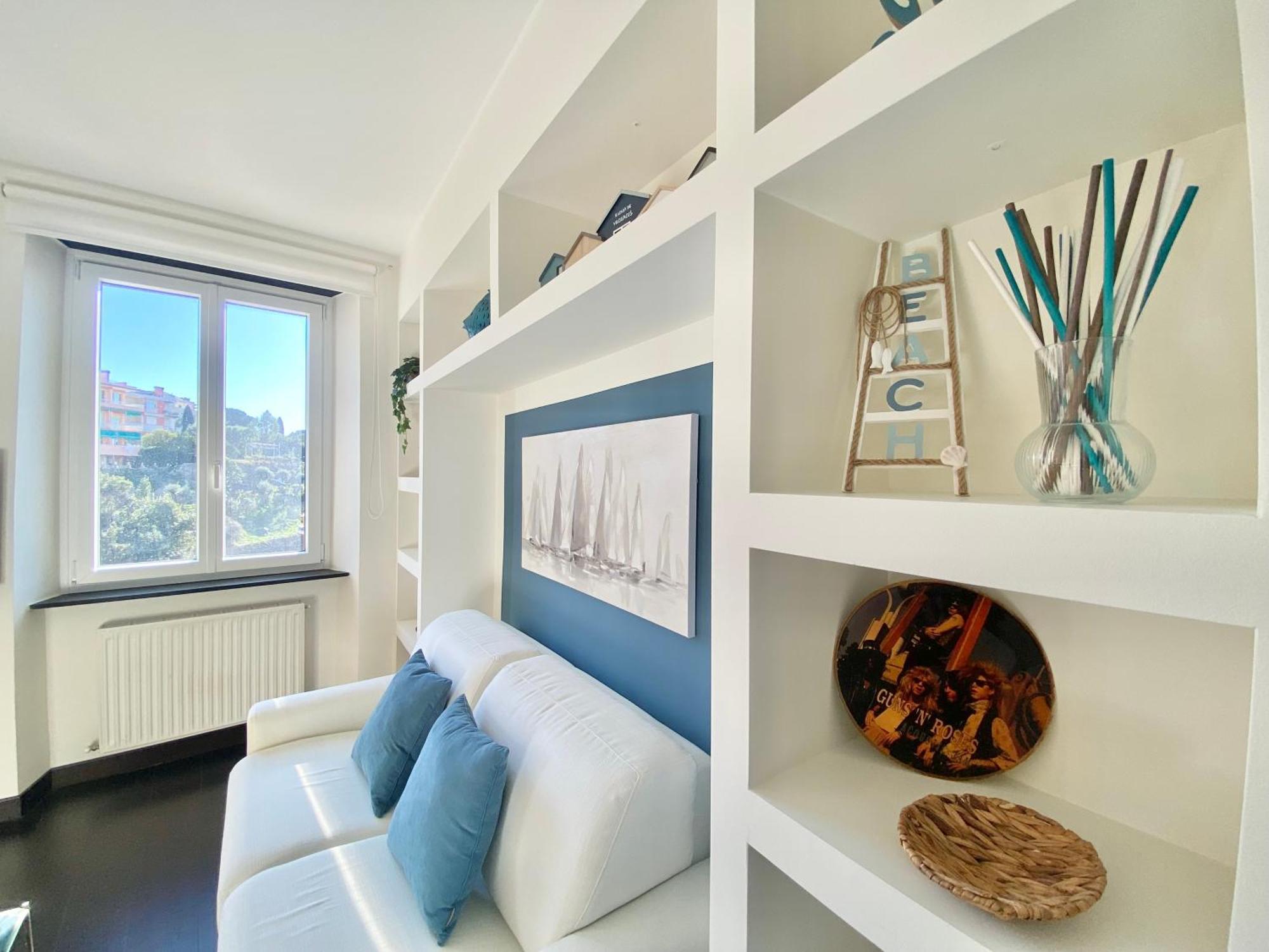 Апартаменты Casaviva - Modern Lively Trilo In Genova Nervi Экстерьер фото