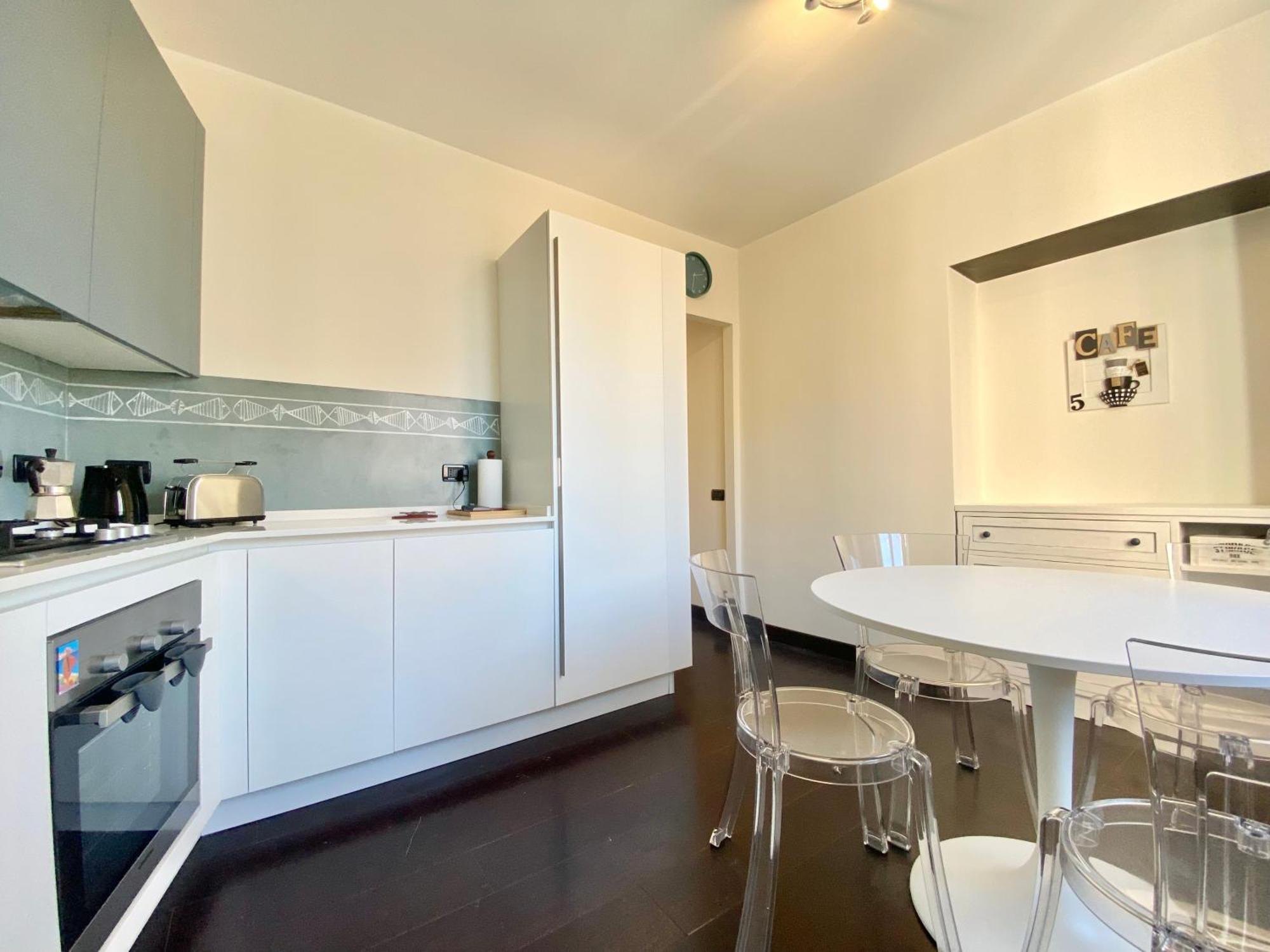 Апартаменты Casaviva - Modern Lively Trilo In Genova Nervi Экстерьер фото