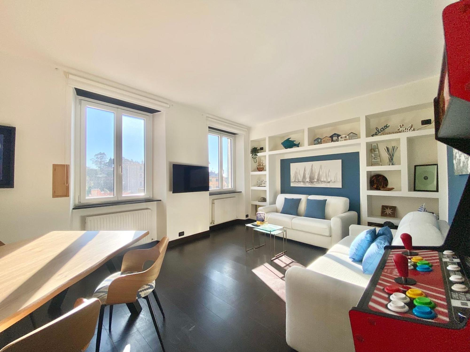 Апартаменты Casaviva - Modern Lively Trilo In Genova Nervi Экстерьер фото